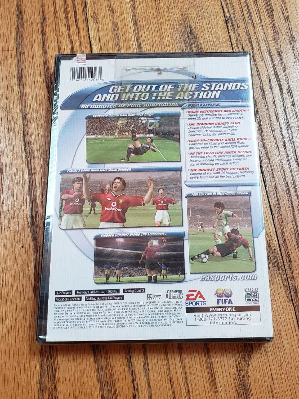 EA Sports FIFA 2001 PS2 Factory Sealed Vintage Game